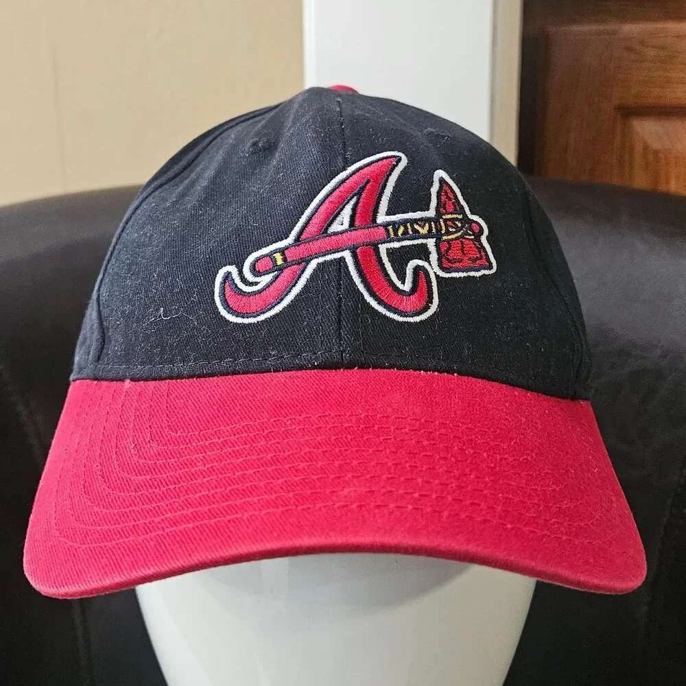atlanta braves mlb baseball embroidered hat